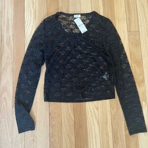 Brandy Melville Lace Top